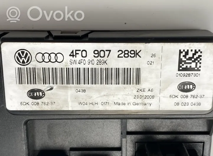 Audi A6 S6 C6 4F Modulo comfort/convenienza 4F0907289K