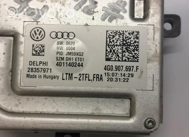 Audi A6 S6 C7 4G Sterownik / moduł świateł Xenon 4G0907697F