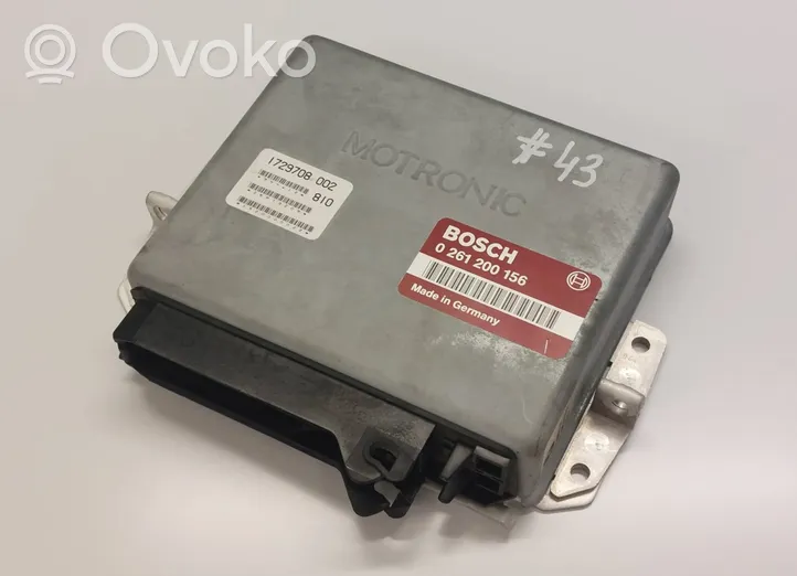 BMW 7 E23 Engine control unit/module 0261200156