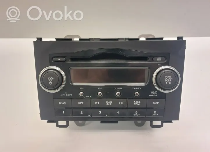 Honda CR-V Panel / Radioodtwarzacz CD/DVD/GPS 39100-SWA-G101-M1