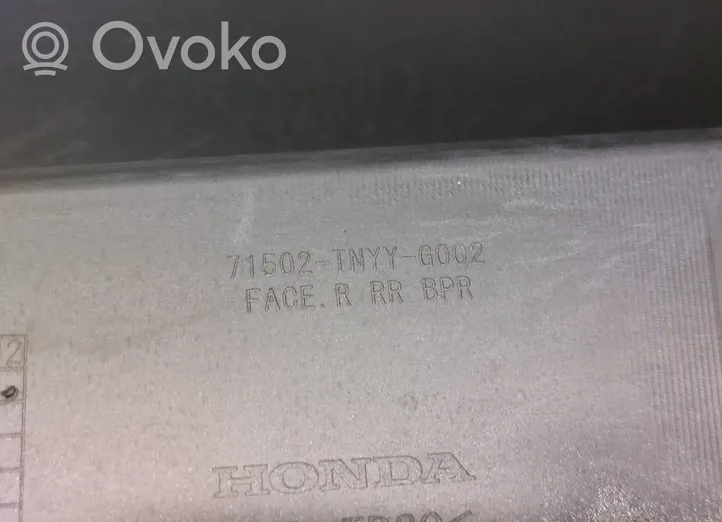 Honda CR-V Narożnik zderzaka tylnego 71502-TNYY-G002