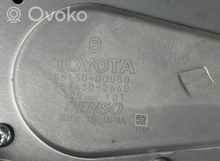 Toyota Yaris Motor del limpiaparabrisas trasero 851300D080
