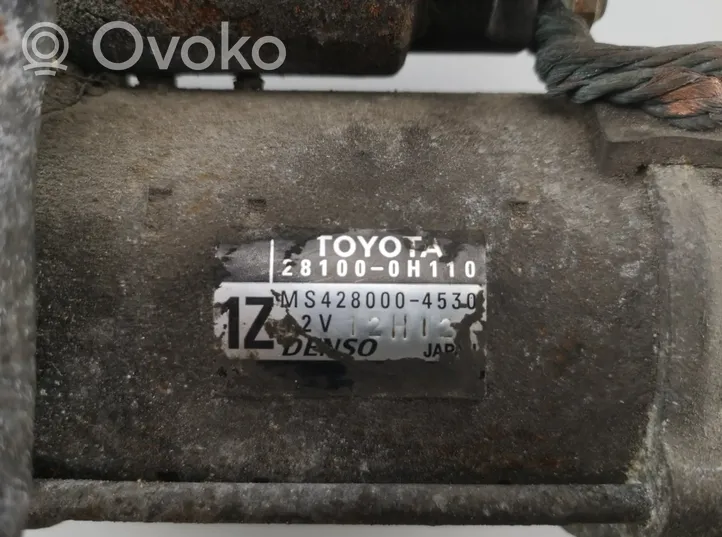 Toyota Avensis T250 Démarreur MS4280004530
