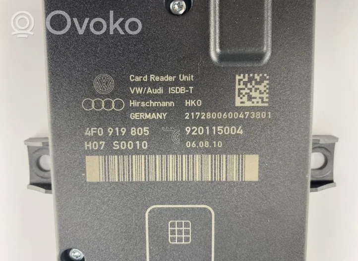 Audi A6 S6 C6 4F Telefono valdymo blokas 4F0919805