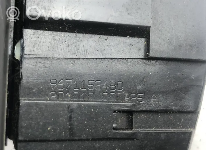 Citroen Berlingo Zamek / Zatrzask szyby klapy tylnej bagażnika 9671153480