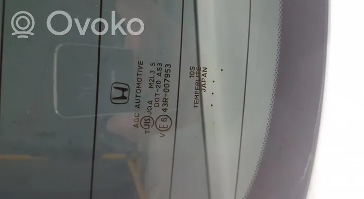 Honda CR-V Rear windscreen/windshield window 43R-007953