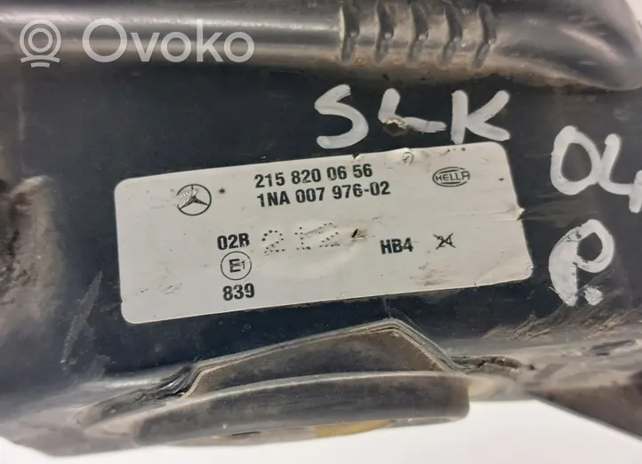 Mercedes-Benz SLK R170 Światło przeciwmgłowe przednie A2158200656