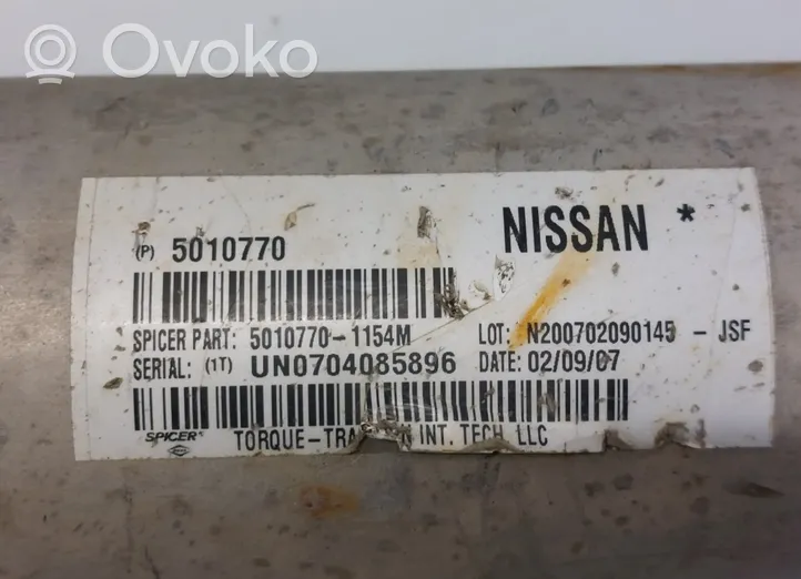 Nissan Navara Wał napędowy / Komplet 5010770-1154M
