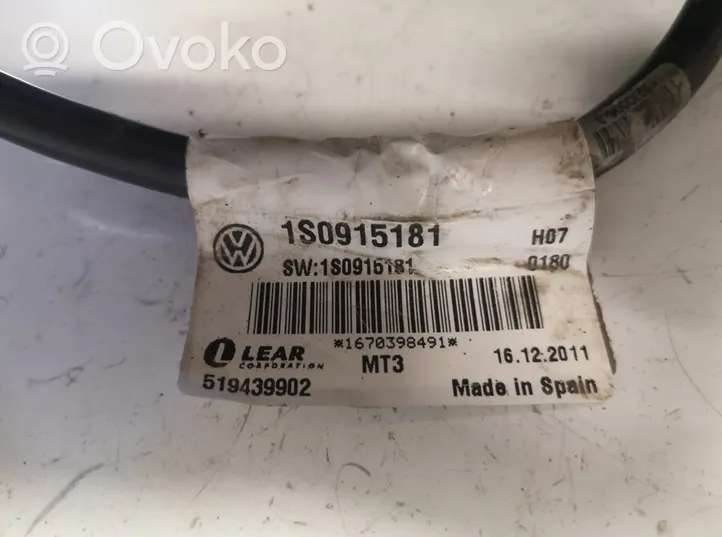 Volkswagen Up Inna wiązka przewodów / kabli 519439902