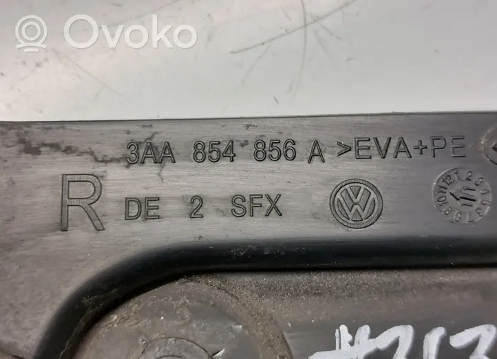 Volkswagen PASSAT B7 Chlpacze przednie 3AA854856A