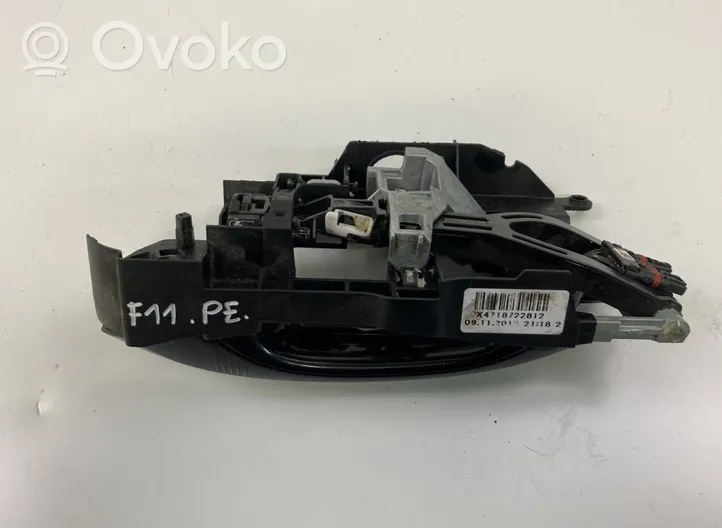 BMW 5 F10 F11 Klamka zewnętrzna drzwi przednich X4718722812