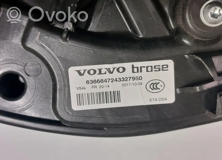 Volvo S90, V90 Etuoven sähkökäyttöinen ikkunan nostin 31378593