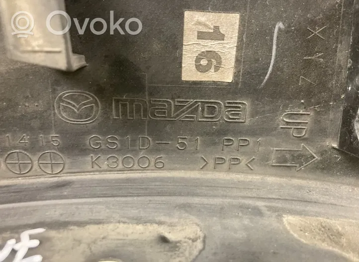 Mazda 6 Rivestimento sottoporta/minigonna laterale GS1D-51PP1