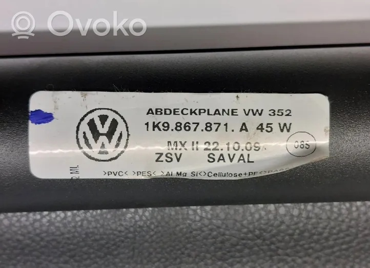Volkswagen Golf VI Roleta bagażnika 1K9867871A