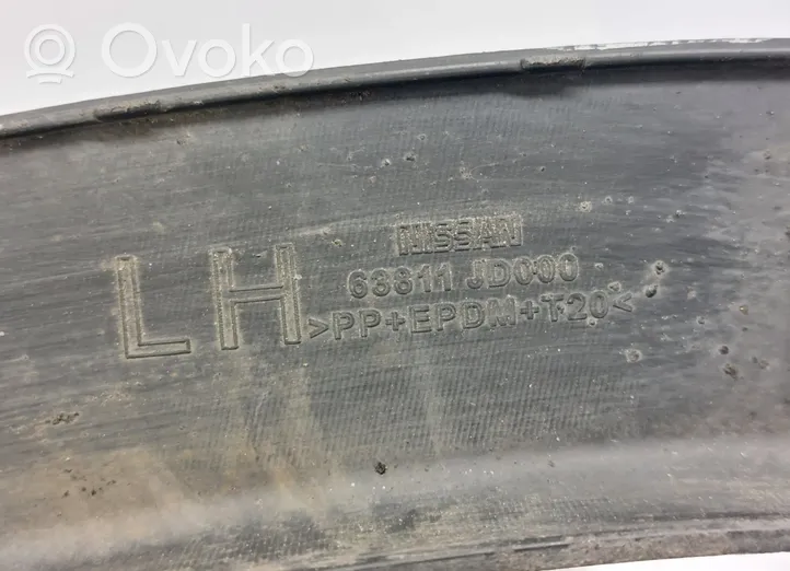 Nissan Qashqai Zierleiste Radlauf Kotflügel vorne 63811JD000