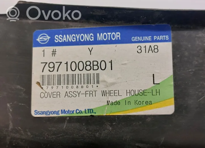 SsangYong Rexton Etupyörän sisälokasuojat 7971008B01
