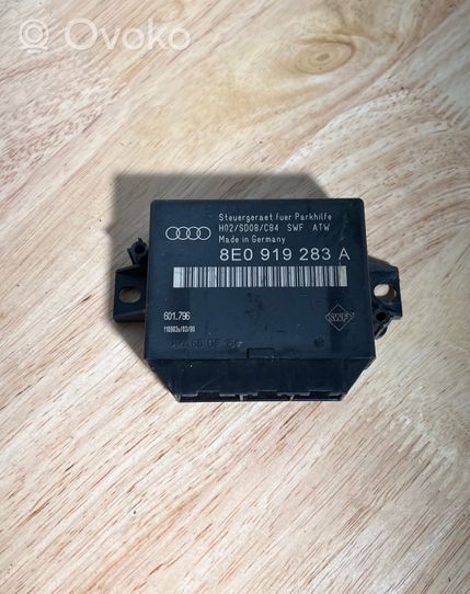 Audi A4 S4 B6 8E 8H Unité de commande, module PDC aide au stationnement 8E0919283A