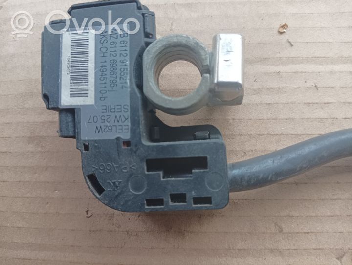 BMW X5 E70 Câble négatif masse batterie 61129155214