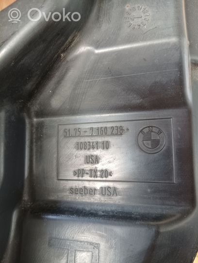 BMW X5 E70 Priekinės važiuoklės dugno apsauga 51757160238