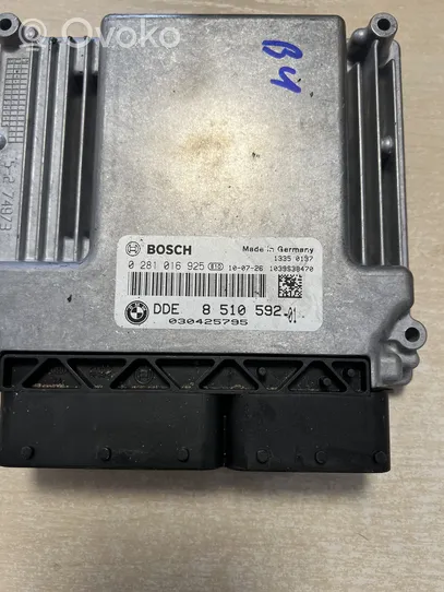 BMW 1 E81 E87 Sterownik / Moduł ECU 8510592