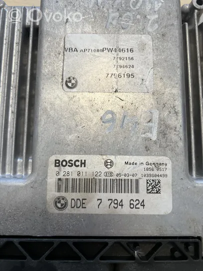BMW 3 E46 Calculateur moteur ECU 7794624