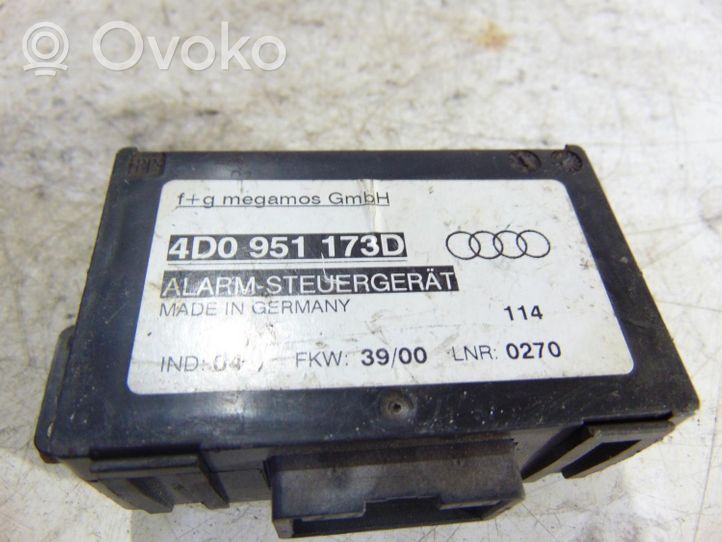 Audi A8 S8 D2 4D Boîtier module alarme 4D0951173D