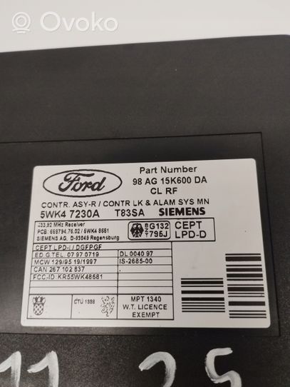 Ford Focus Module confort 98AG15K600DA