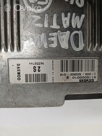 Daewoo Matiz Sterownik / Moduł ECU 96558744