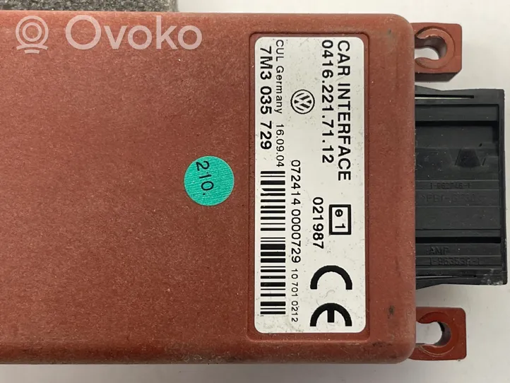 Volkswagen PASSAT B5 Phone control unit/module 7M3035729