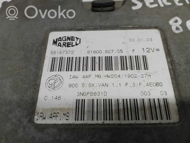 Fiat Seicento/600 Sterownik / Moduł ECU 55187372