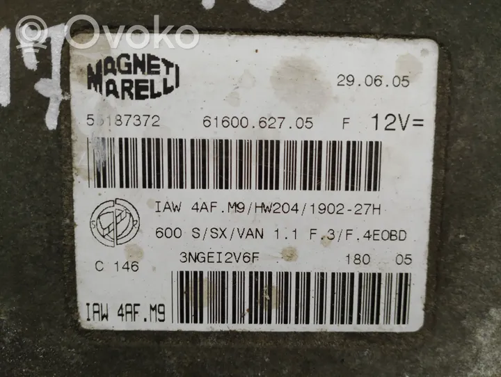 Fiat Seicento/600 Sterownik / Moduł ECU 55187372