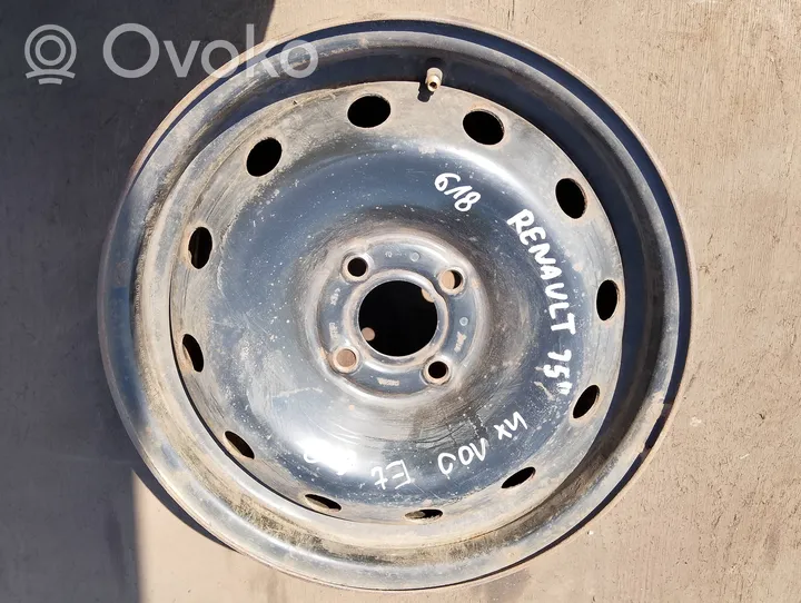 Renault Clio I R15 steel rim 