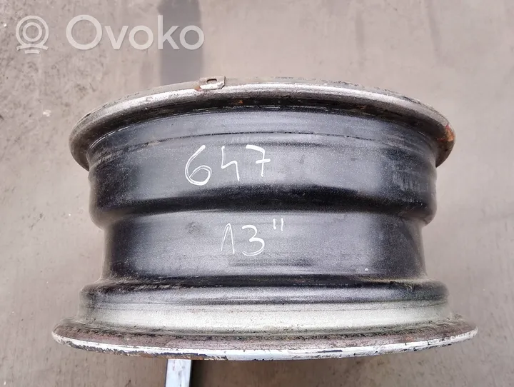 Volkswagen Polo R13 steel rim 