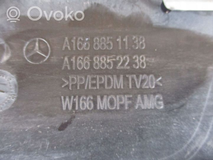Mercedes-Benz ML W166 Takapuskurin alaosan lista A1668852238