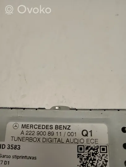 Mercedes-Benz S C217 Garso stiprintuvas A2229008911