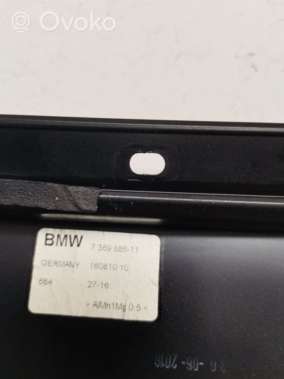 BMW 7 G11 G12 Listwa / Uszczelka szyby drzwi tylnych 7369886