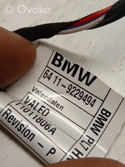 BMW 3 F30 F35 F31 Inna wiązka przewodów / kabli 9229494