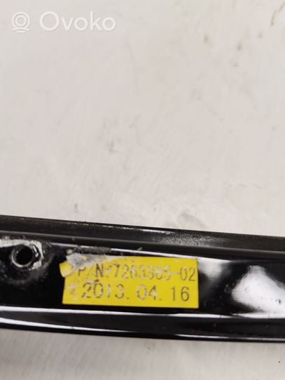 BMW 3 F30 F35 F31 Rear door windshield rail 7263385