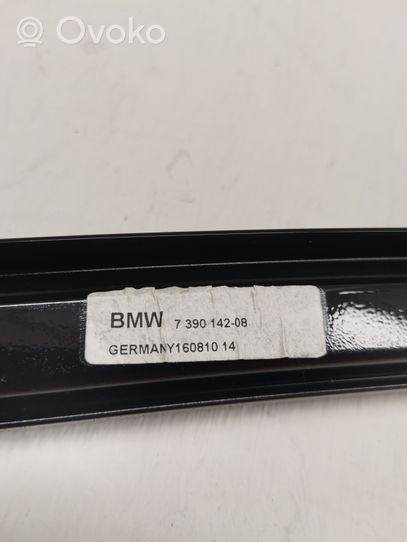 BMW 5 G30 G31 Takaoven ikkunalasin kehys 7390142