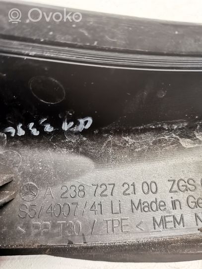Mercedes-Benz E W213 Muu etuoven verhoiluelementti A2387272100