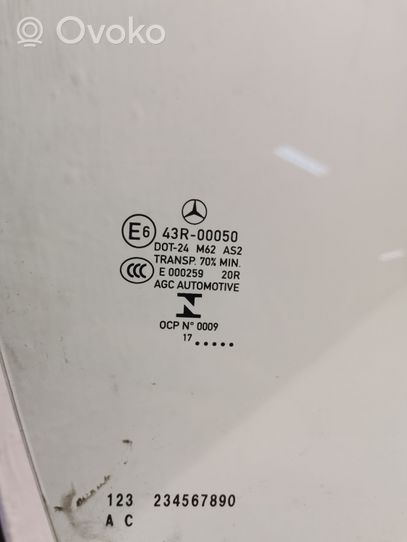 Mercedes-Benz E W213 Etuoven ikkunalasi, coupe 234567890