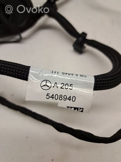 Mercedes-Benz C AMG W205 Priekšējo durvju vadu instalācija A2055408940