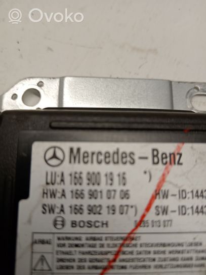 Mercedes-Benz GLE (W166 - C292) Airbagsteuergerät A1669001916