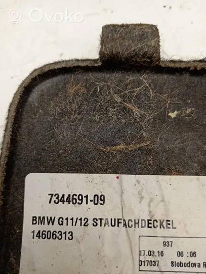 BMW 7 G11 G12 Altro elemento di rivestimento bagagliaio/baule 7344691