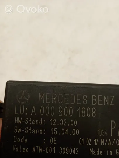 Mercedes-Benz GLC X253 C253 Sterownik / Moduł parkowania PDC A0009001808