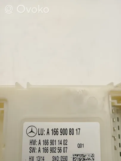 Mercedes-Benz GLE (W166 - C292) Modulo comfort/convenienza A1669008017