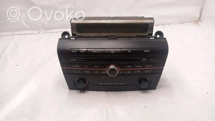 Mazda 3 I Radio/CD/DVD/GPS-pääyksikkö BR2B66AR0