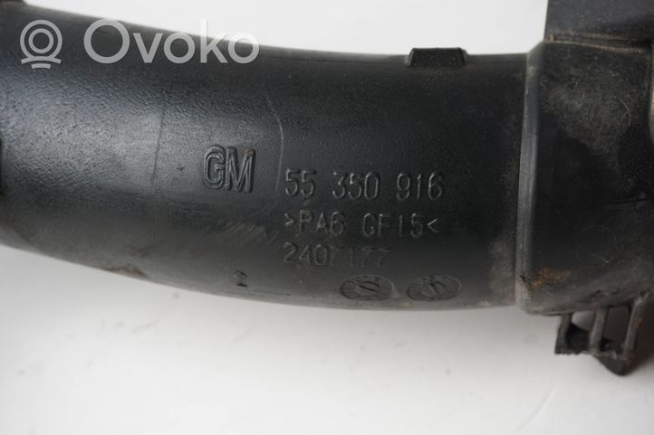 Saab 9-3 Ver2 Rura / Wąż dolotowy powietrza 55350916