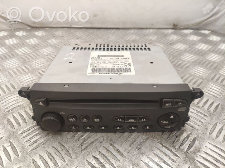 Citroen C5 Radio/CD/DVD/GPS-pääyksikkö 96489098ZE