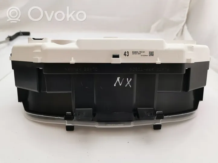 Lexus NX Tachimetro (quadro strumenti) 8380078131